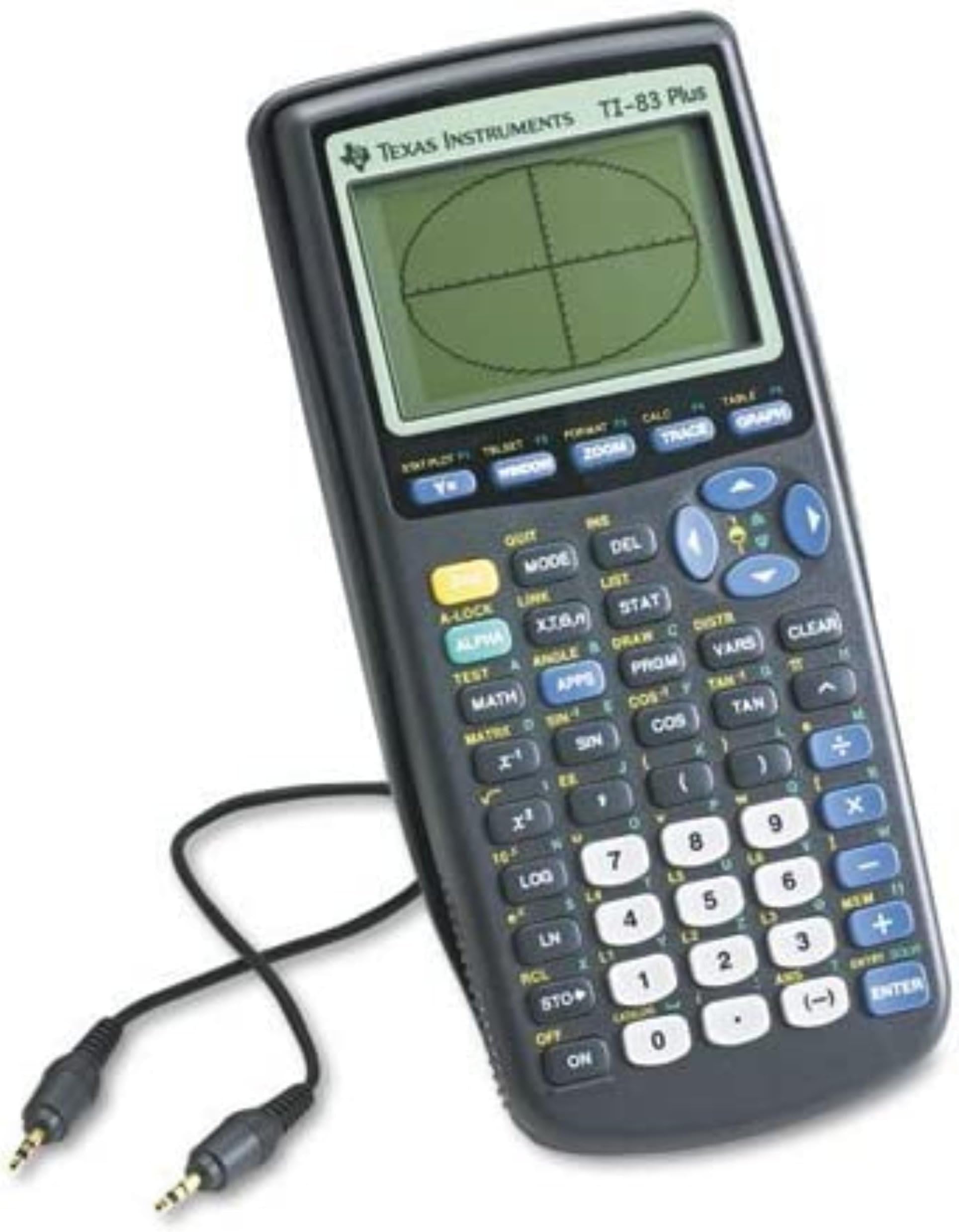 TI 83 Plus Graphics Calculator, Black