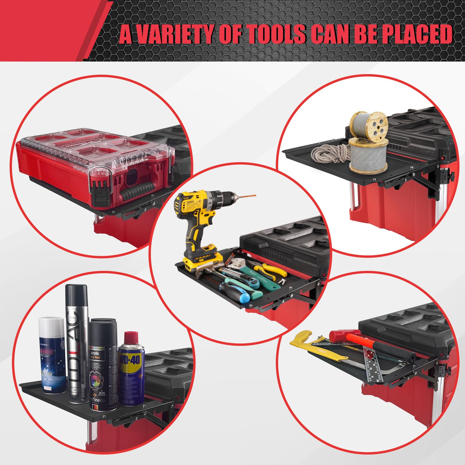 Packout Folding Magnetic Table - Tool Organizer -6