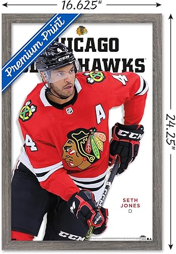 Miniatura 3 de Trends International NHL Chicago Blackhawks - Póster de pared de la serie 23 de Seth Jones