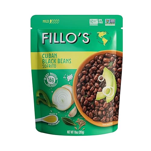 Miniatura 1 de Fillos Frijoles negros cubanos 10 onzas bolsa individual