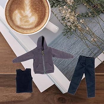 Amazon.co.jp: TTETTZ 1/12スケール パーカーベストパンツ ミニチュア