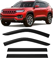 Vista 14 de 2019-2026 Protectores de Lluvia Adhesivos para Dodge RAM 1500 Quad Cab solamente Deflectores de Visor de Ventana Lateral Sombras Duraderas Tintadas