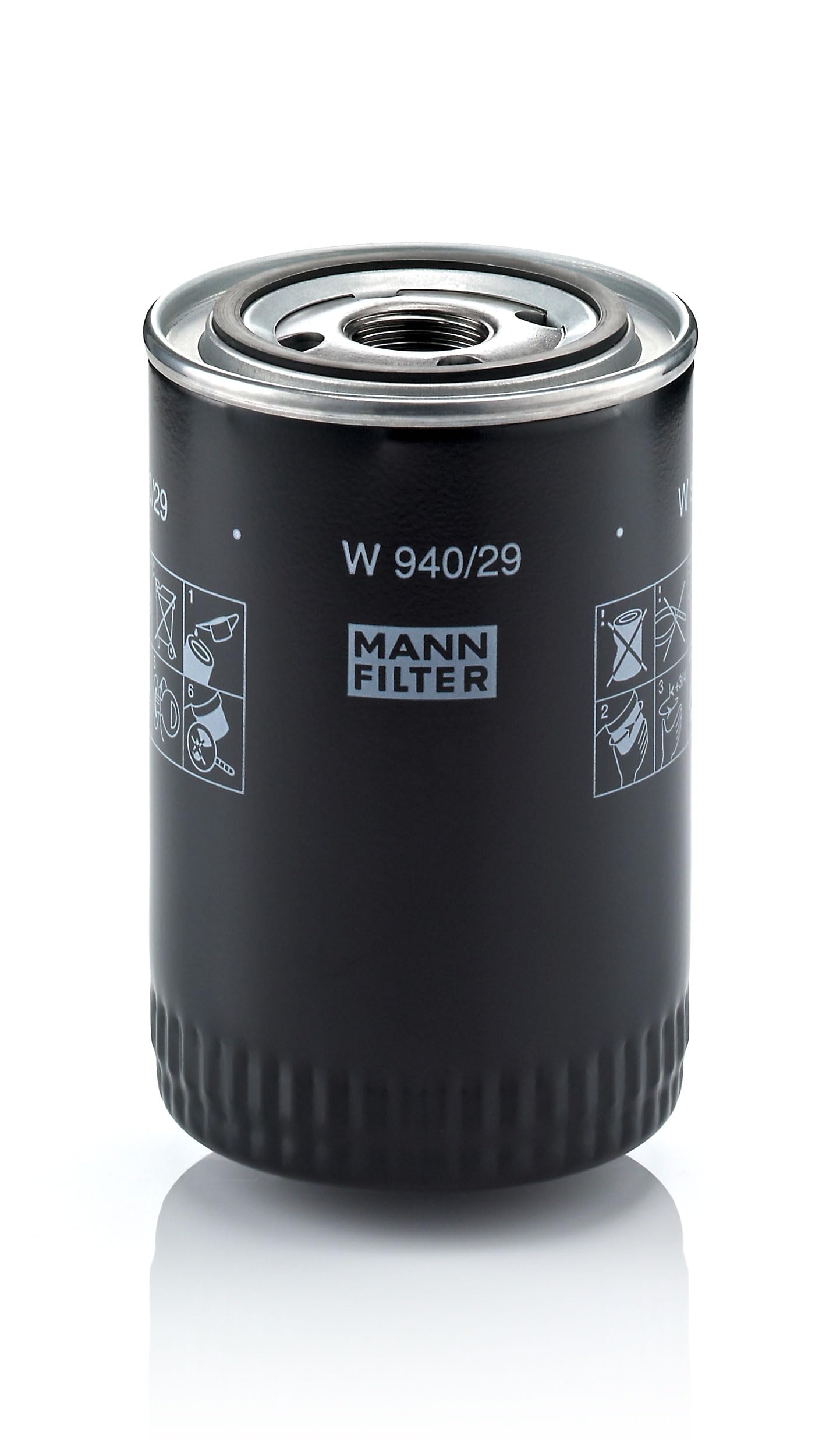 Oil Filter W940/29 Mann 91610775400 93010776400 93010776401 7984992 Quality New