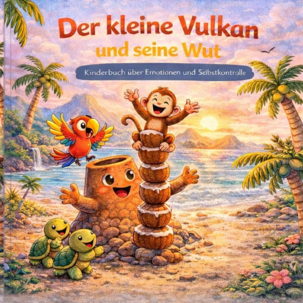 Der kleine Vulkan und seine Wut: Kinderbuch über Emotionen und Selbstkontrolle