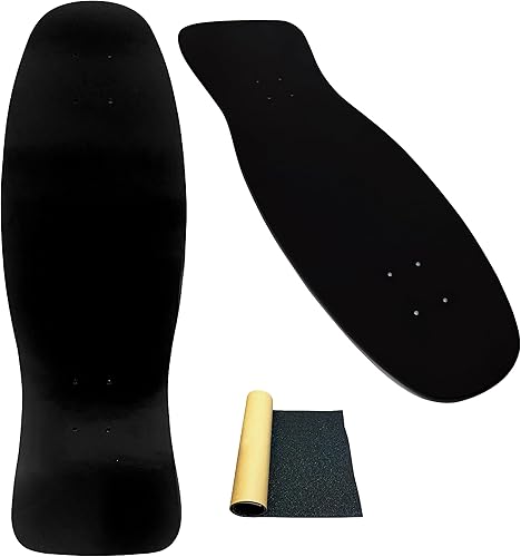 Tabla de monopatín Old School Styles Retro 1980's Designs 8 Layer Maple Decks cóncavos y Kicktails Incluye cinta de agarre negra, úsalos o pintarlos