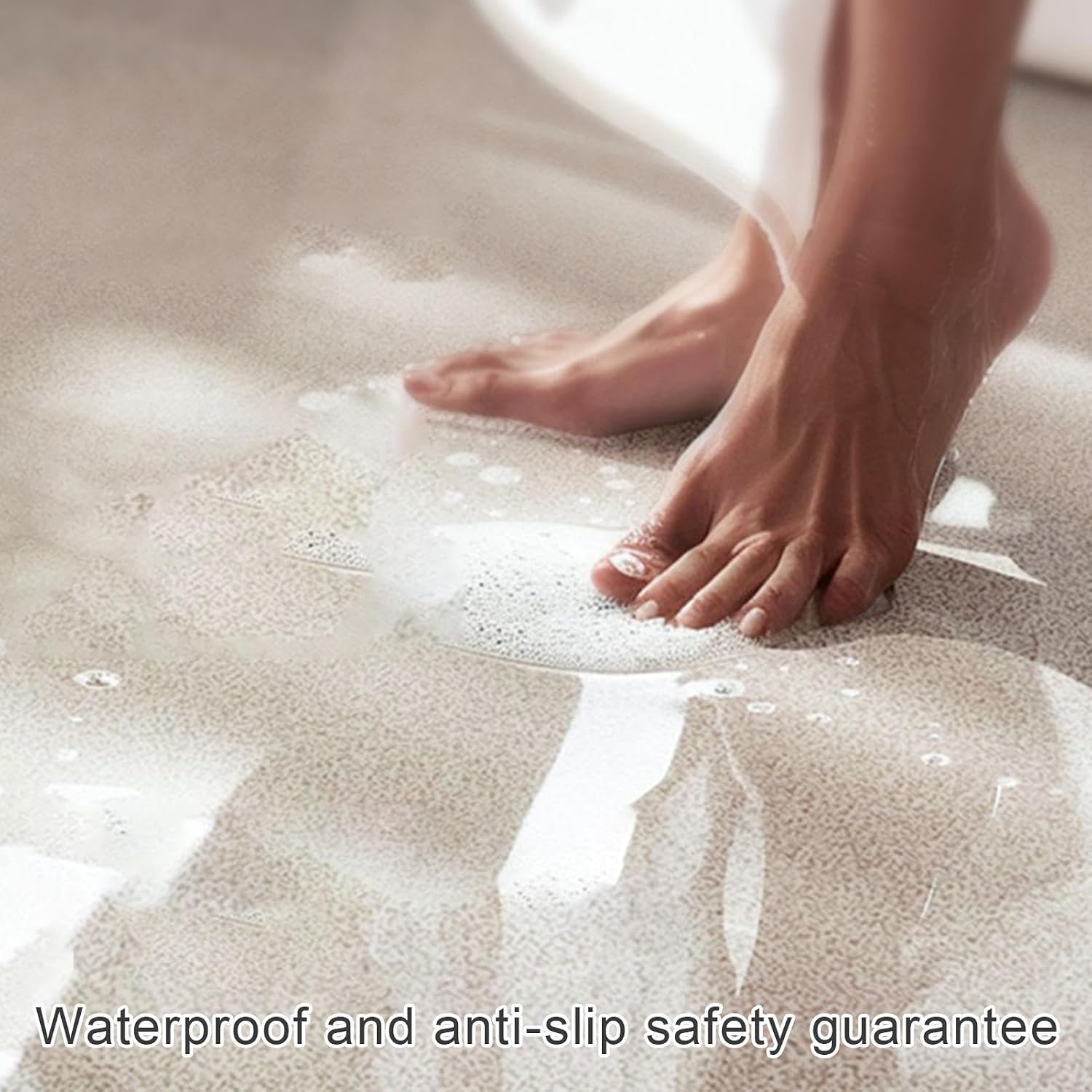 Epoxy Colored Sand Paint - Self Leveling Wear Resistant Coating,Epoxy Colored Sand Floor Paint,for Indoor Outdoor Shower Room Concrete Building House Home Dorm Apartment
