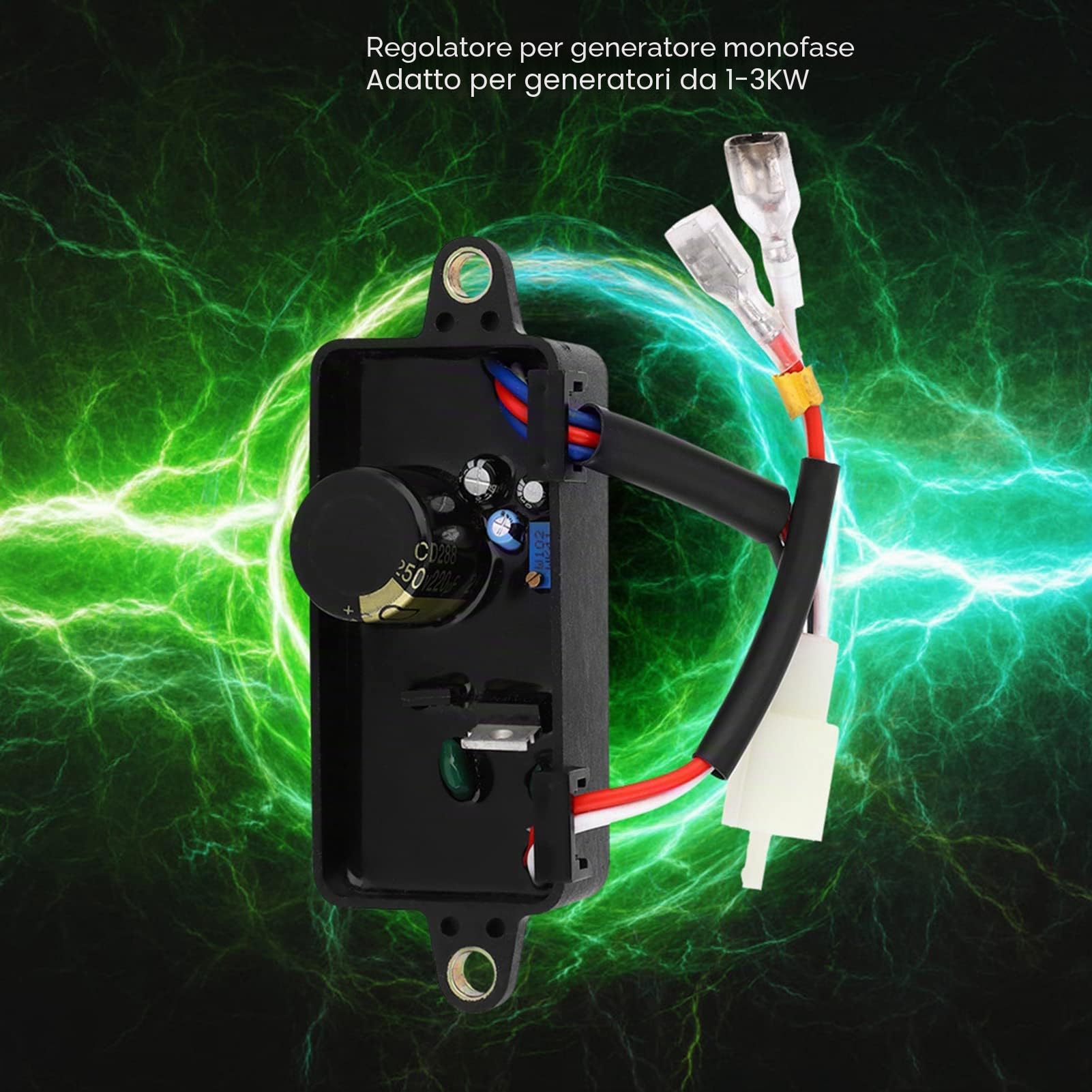 Generatore Monofase 2,8 KW, Regolatore di Pezzi di Ricambio per Stabilizzatore del Regolatore di Tensione, Raddrizzatore di Parti Monofase del Raddrizzatore Automatico AVR,