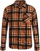 Bobcat Boys Long Sleeve Button Down Shirt - Soft Micro Polar Woven Plaid Flannel Shirt for Boys Sizes: 8-18