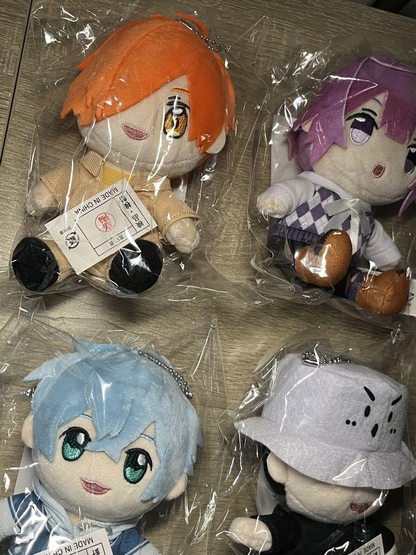 Amazon.co.jp: 日常組の日常展 ぬいぐるみキーホルダー コンプセット