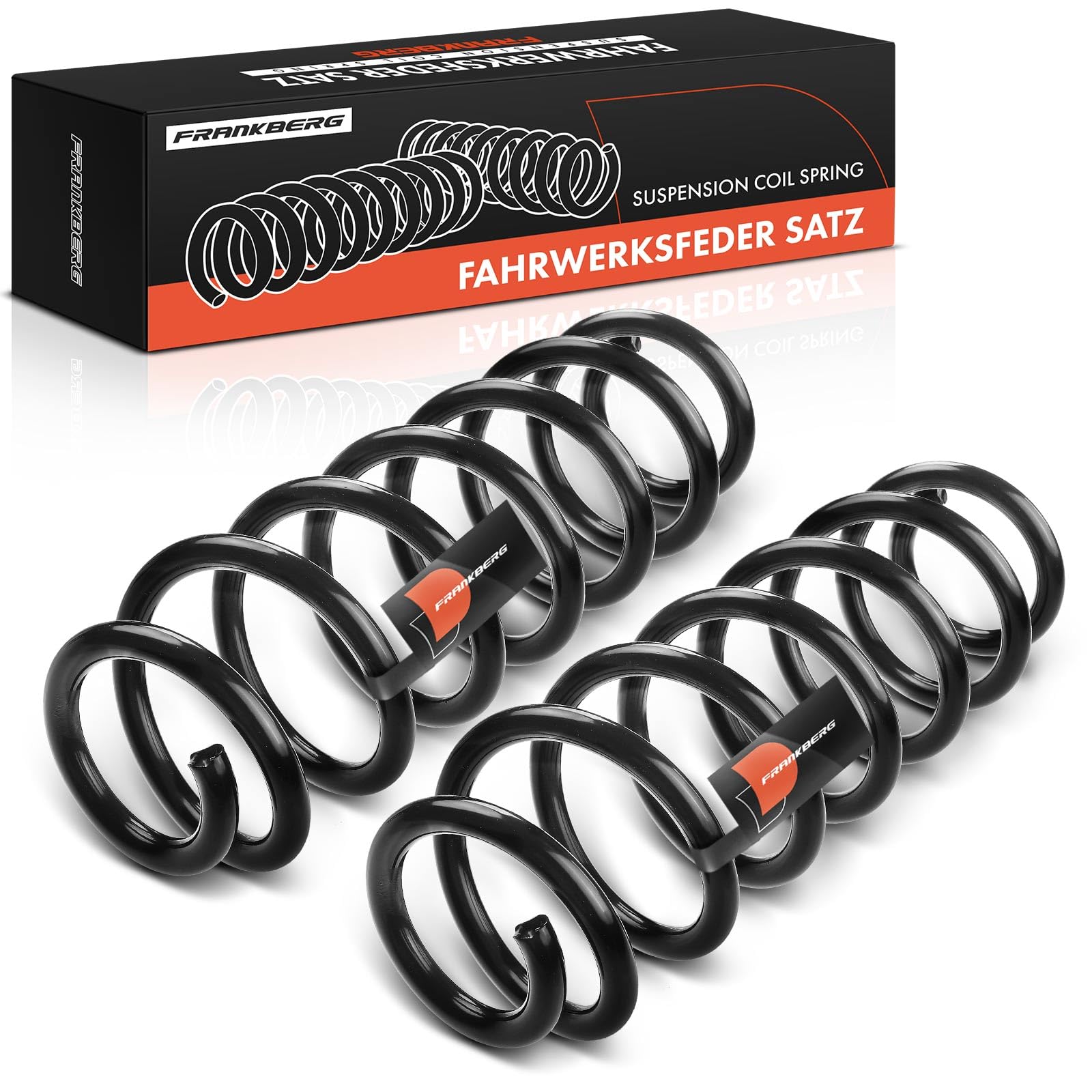 Frankberg 2 ressorts de suspension pour essieu arrière 5Q0511115FG | Compatible avec: ,
