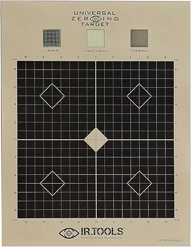 IR.Tools - Objetivo universal a cero de 82.0 ft para su láser, visión nocturna y miras térmicas