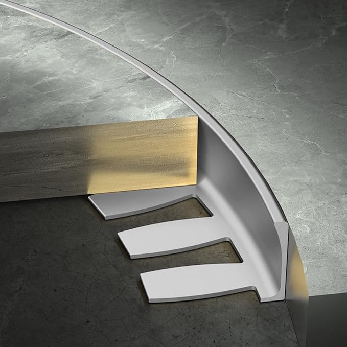 LShaped Bendable Transition Strips 36in Long, Aluminum