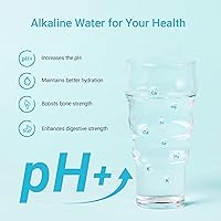 Vista 2 de AQUA CREST Alkaline Water Filter, Intended for Brita® Pitchers and Dispensers, Everyday, UltraMax, Metro+, XL and More, NSF Certified, 2 Months, 3