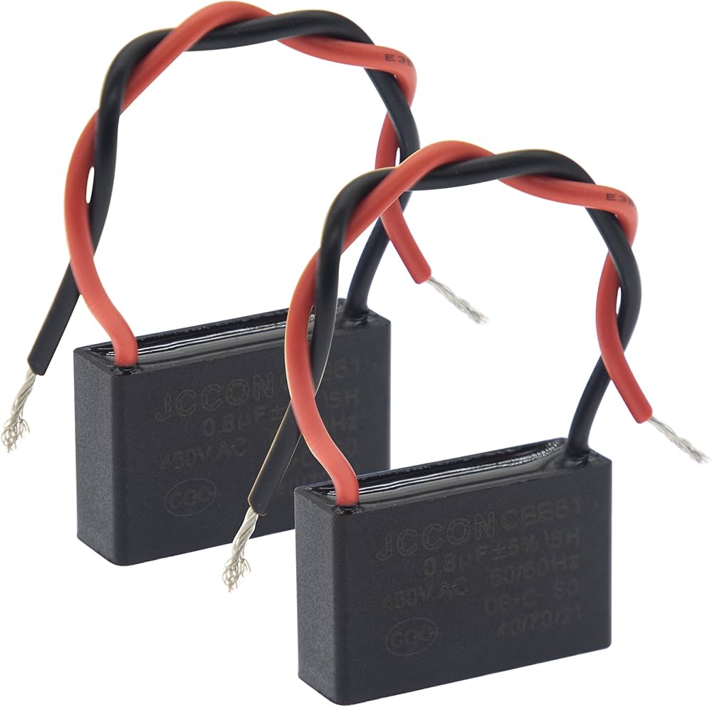 Soffitto Ventilatore Condensatore CBB61 5uF 250V AC 2 Fili - Foto 12