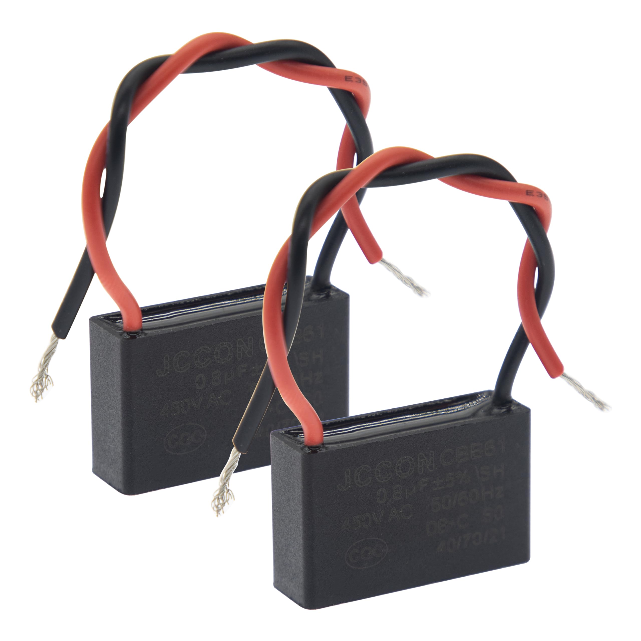 Fasizi 2 Pièces CBB61 8 UF 450 V AC 50/60 Hz Climatiseur