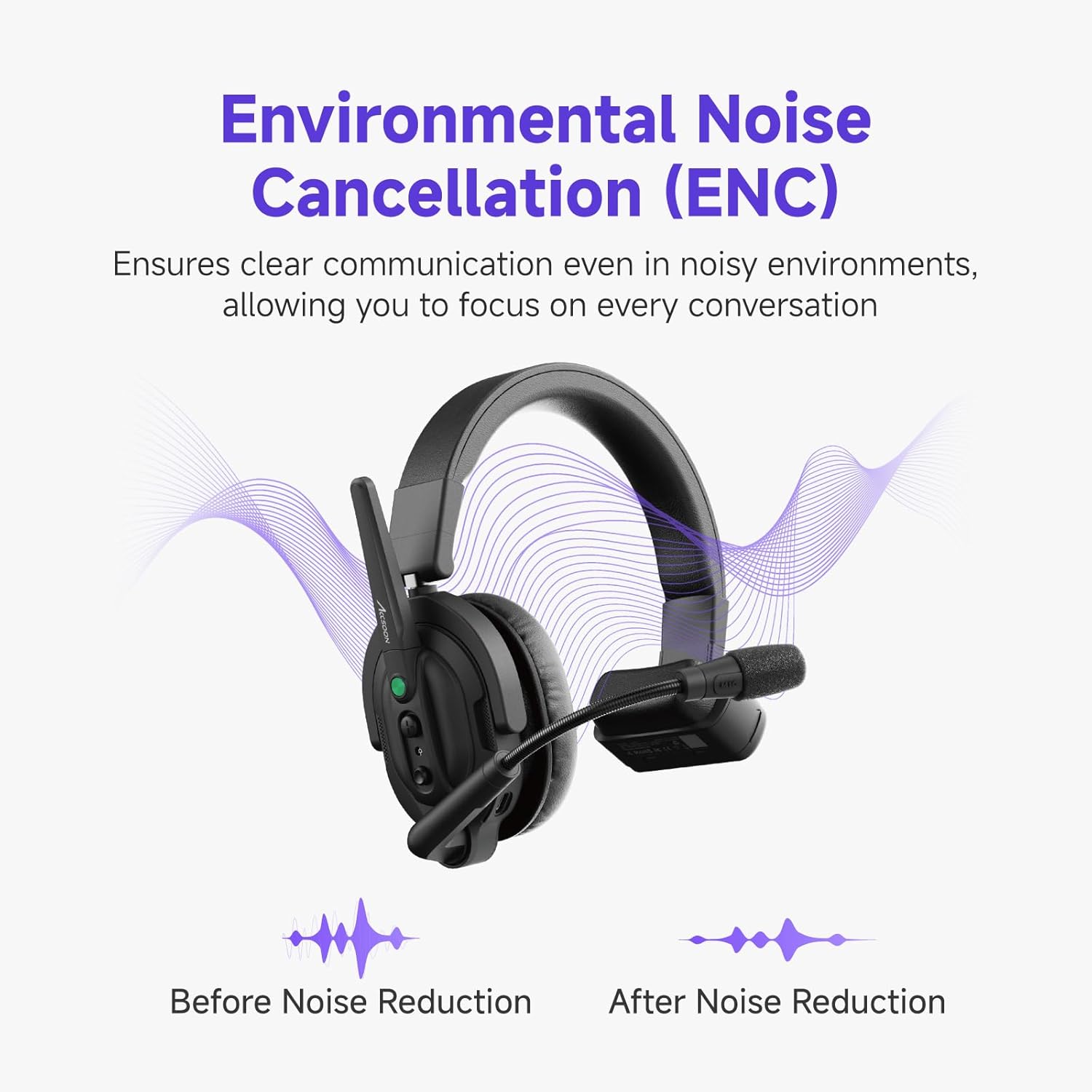 Environmental Noise Cancellation (ENC) demonstration