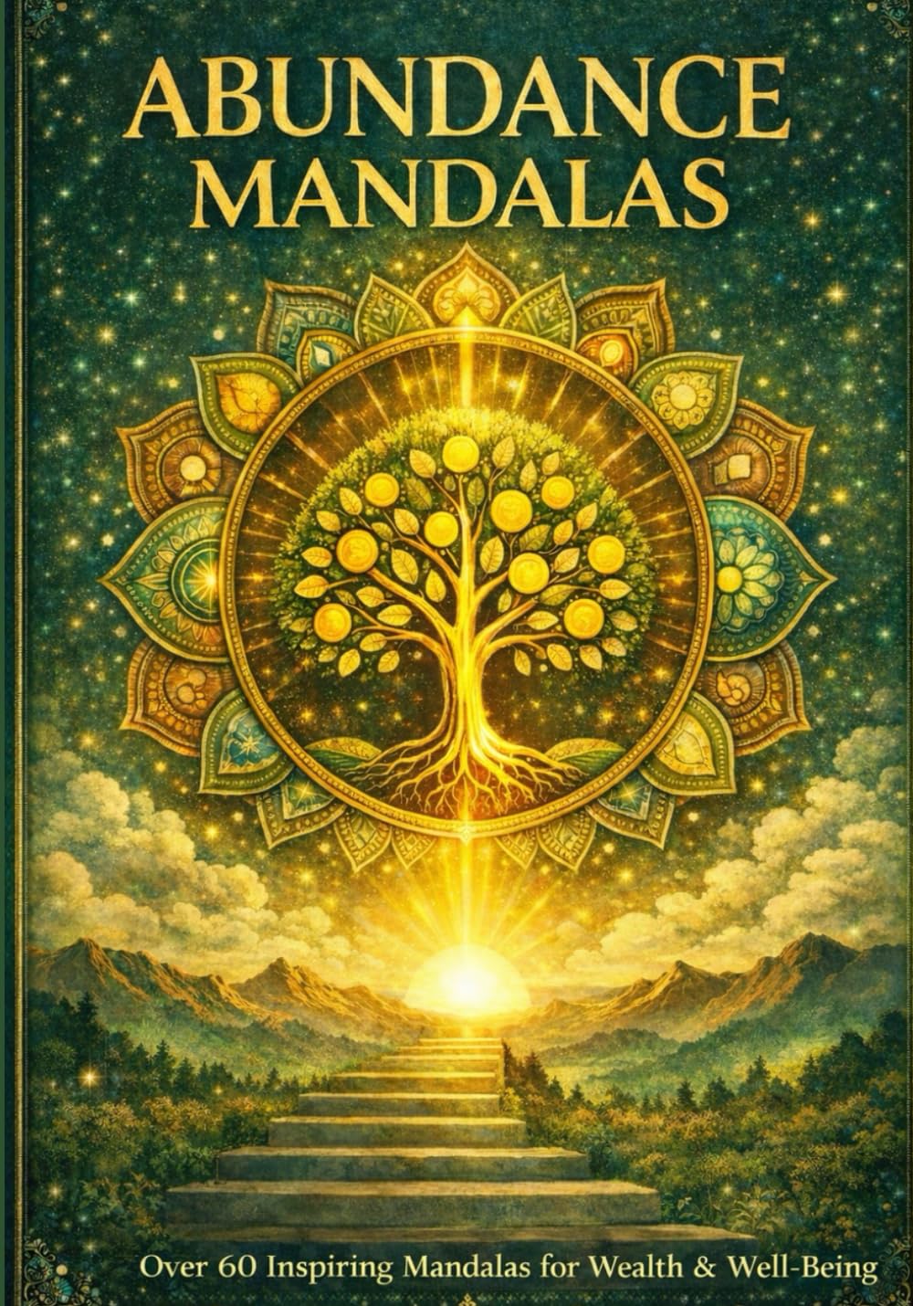 Abundance Mandalas: A Mindful Mandala Coloring Book for Money Balance, Abundance & Stress Relief