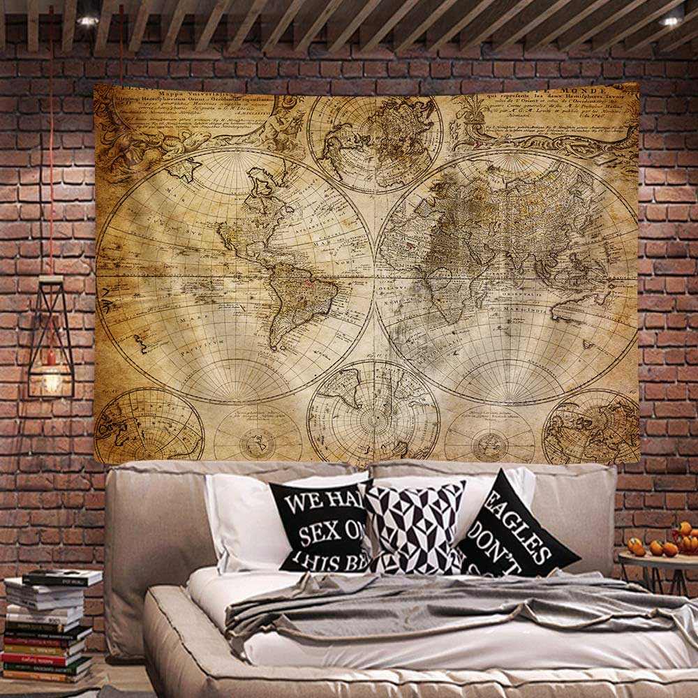 Arazzo Nautico Con Nave Titanic, Paesaggio Oceano Acquerello, 150x130 Cm, FILMILIL