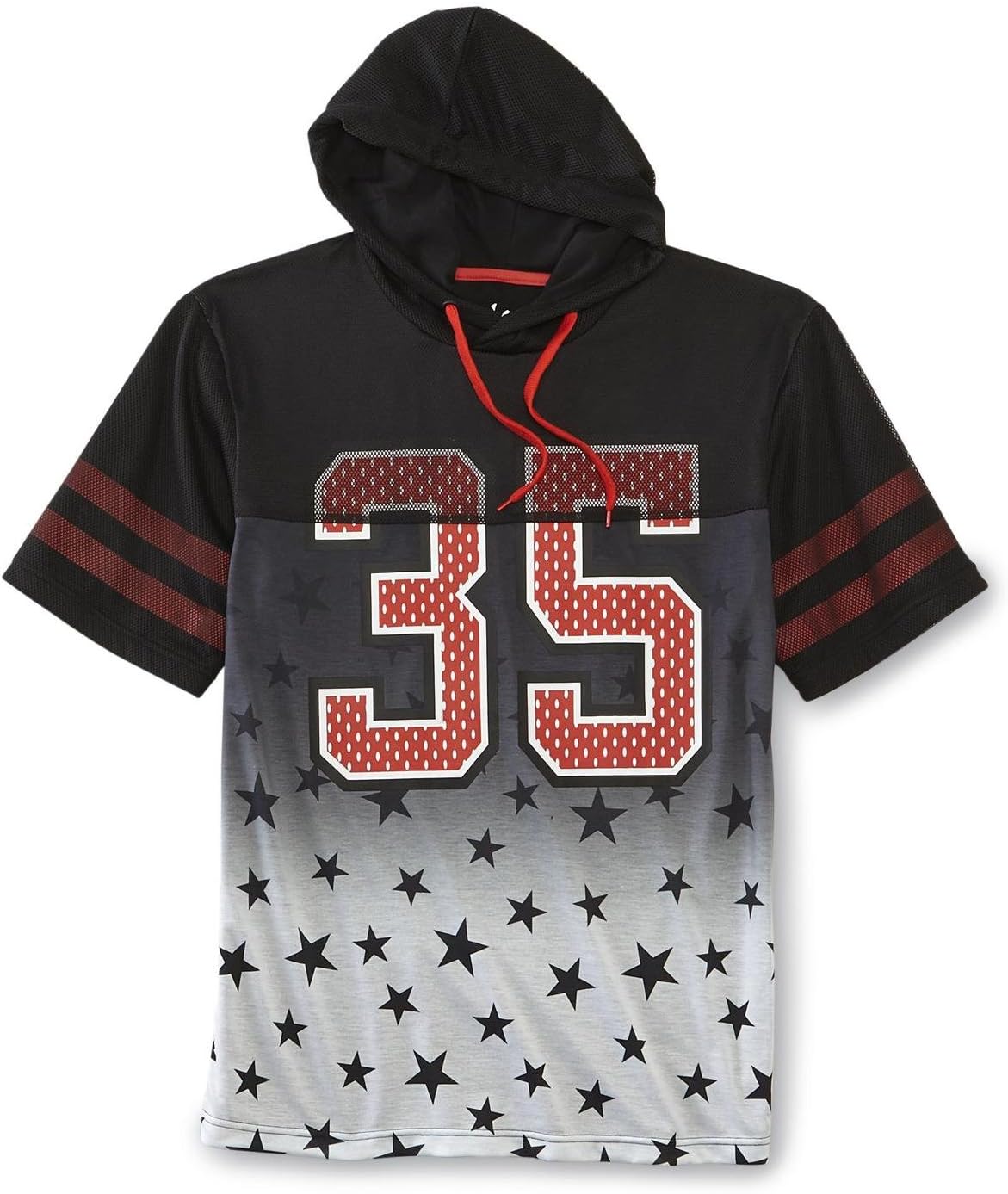 Men Nope Hooded T-shirt, L