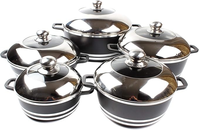 Dessini 10Pcs Cookware Set