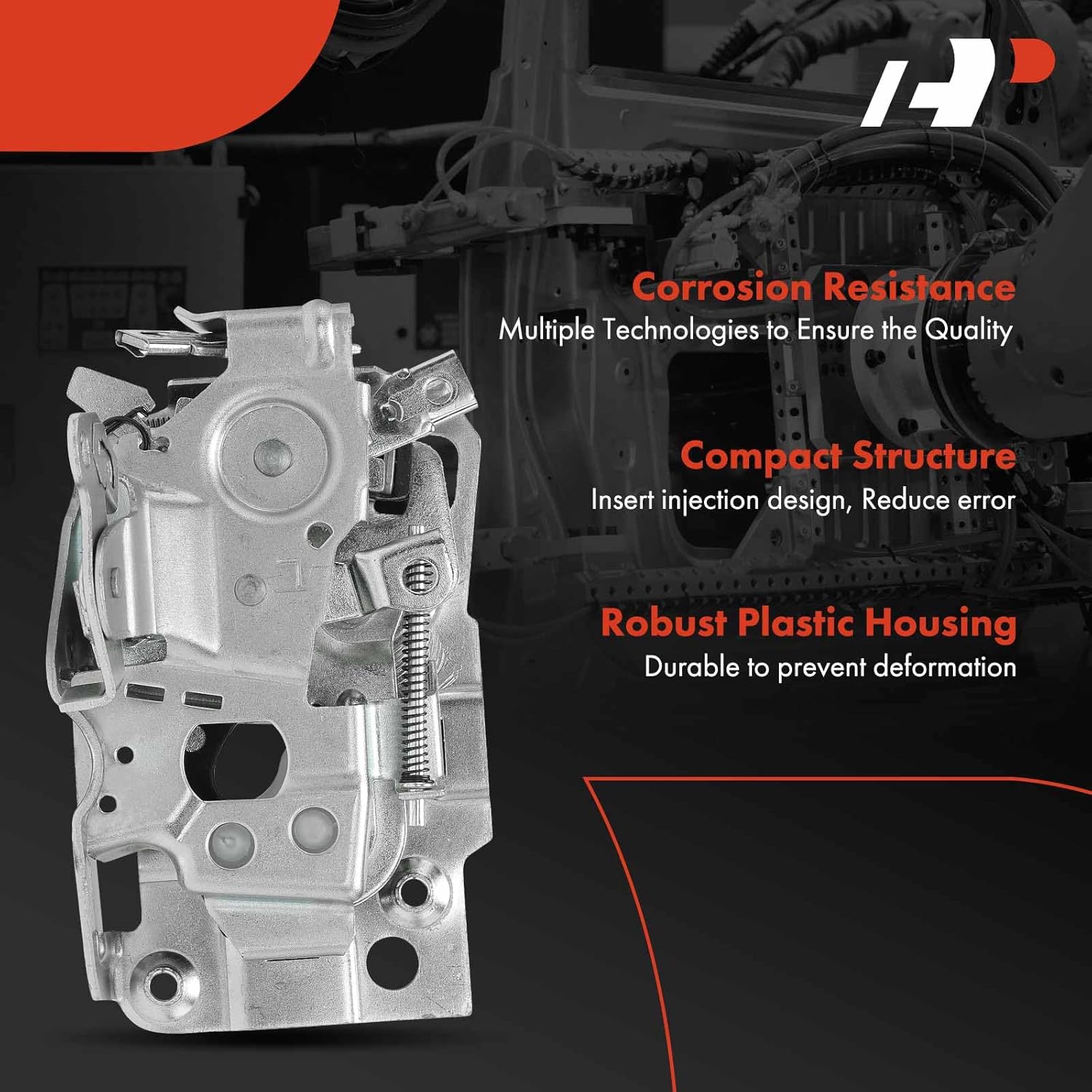 A-Premium Front Driver Door Lock Actuator Compatible with Buick Lesabre, Riviera, Electra & Pontiac Firebird, Grand Prix, Bonneville, Lemans & Cadillac Eldorado, DeVille & GMC Caballero & Chevrolet