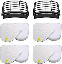 2 + 4 Pack Vacuum Filters Replacement Compatible for Shark Navigator Lift-Away NV350, NV351, NV352, NV355, NV356E, NV357, NV360, NV370, NV391, UV440, UV490, UV540,Replacement XFF350 XHF350