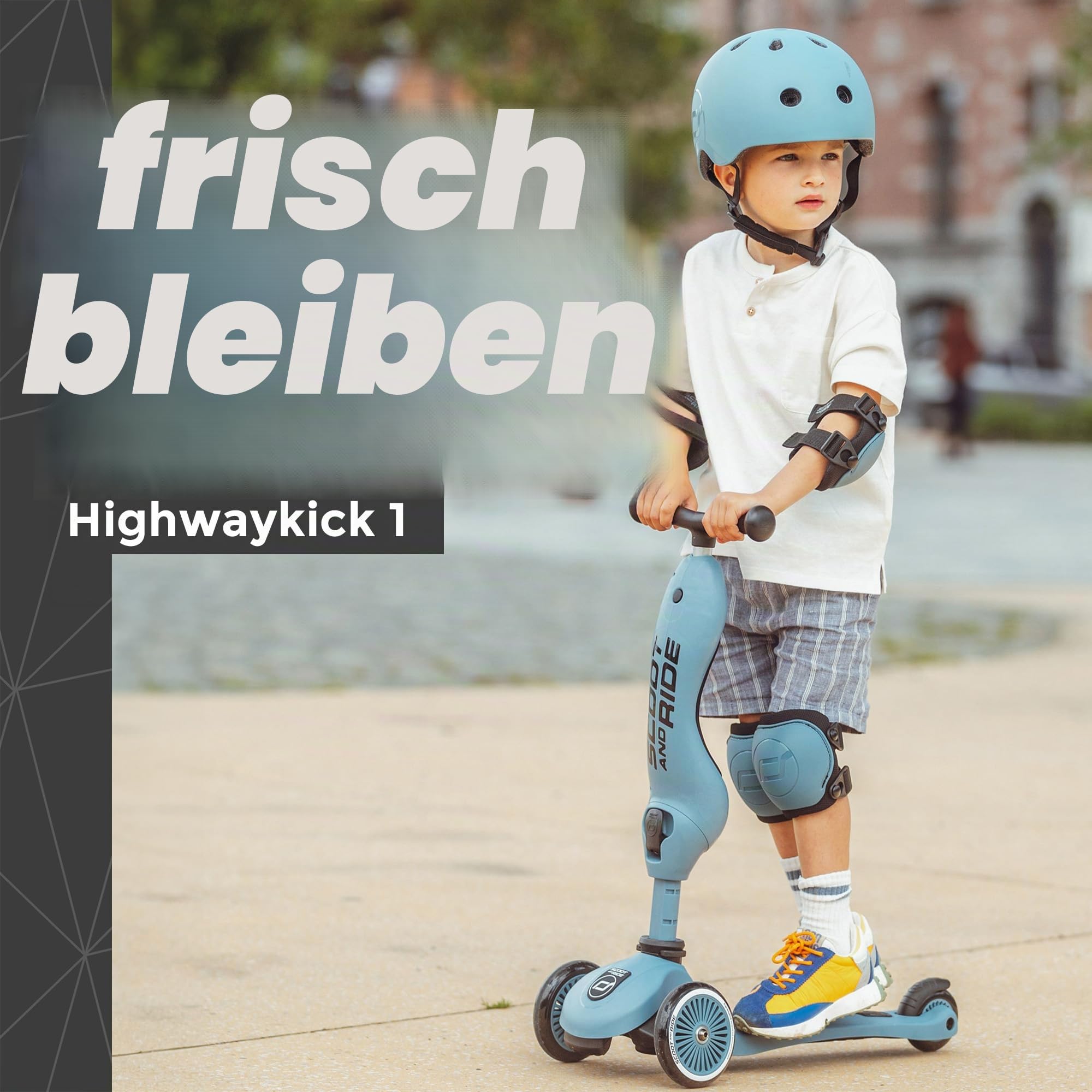 Highway Kick 1 - Scoot & Ride 2-in-1 Kickboard mit Sitz