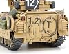TAMIYA 35264-1:35 US M2A2 Bradley Desert Storm IFV -2 - Plastic Assembly Set - Model Making - Reproduction to Original - Detailed Assembly Set - Craft - Hobby - Assembly, Beige, Black