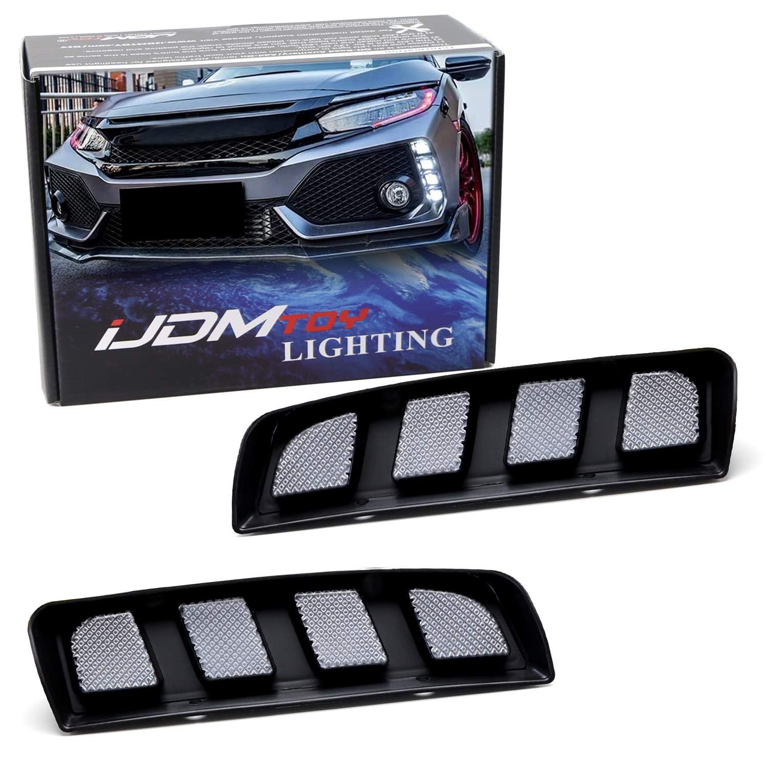 Amazon.com: iJDMTOY Bumper Vertical Air Vent Insert Fit Switchback