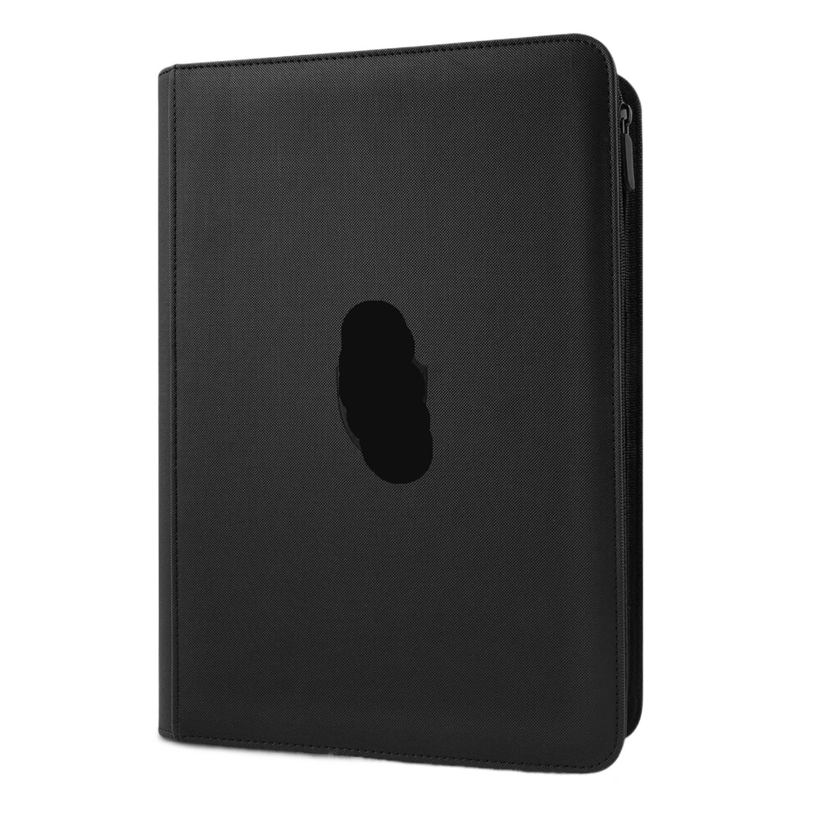 Pocket Zipper Card Binder, Trading Holder Book,Cover Zip For Cards for Football Sports Card(Color1)