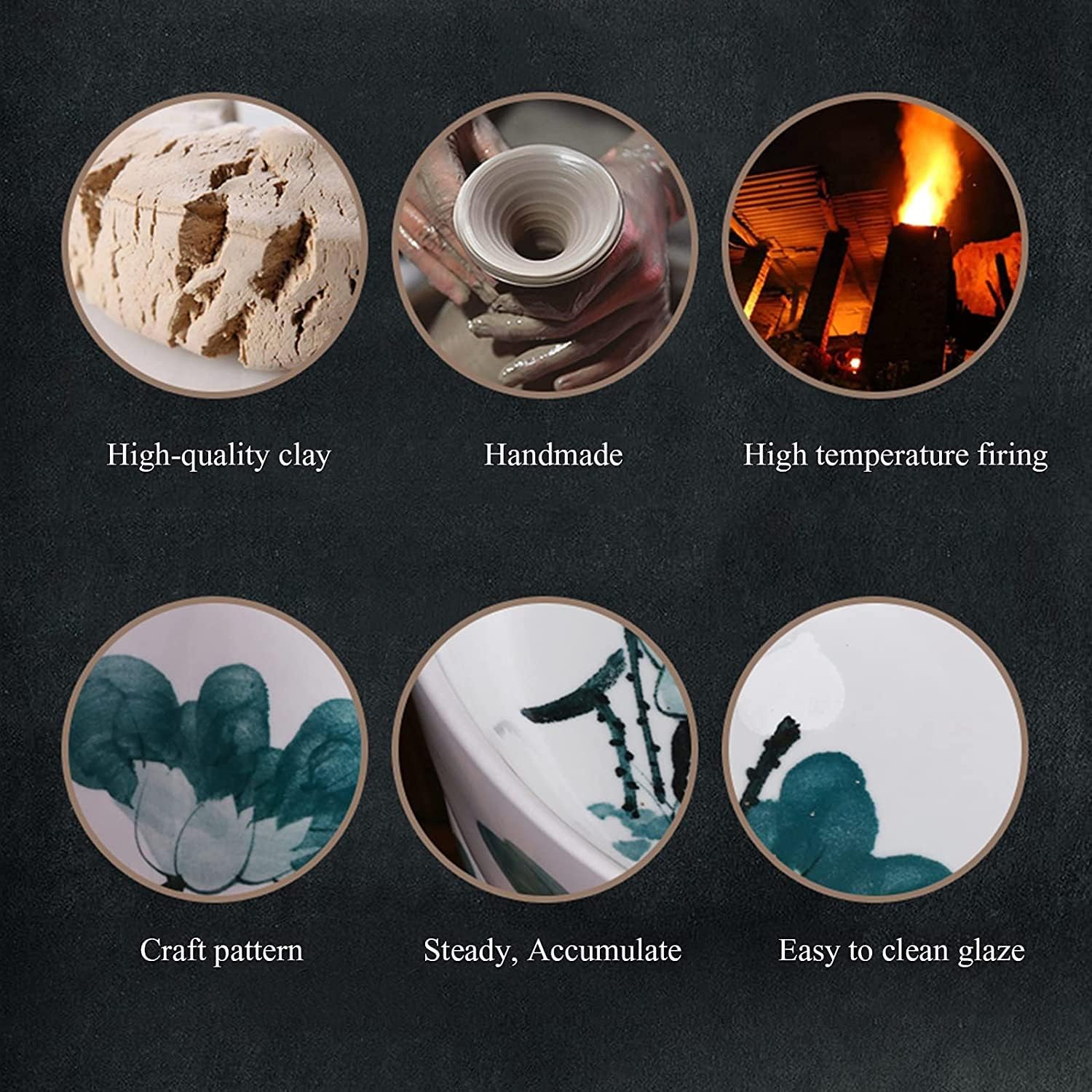 Freestanding Pedestal Sink Hotel Art Basin, Small Apartment Sink, Bathroom Toilets Basins Handmade with Drain Installation Hole, for Indoor and Outdoor (Color : White, Siz (White