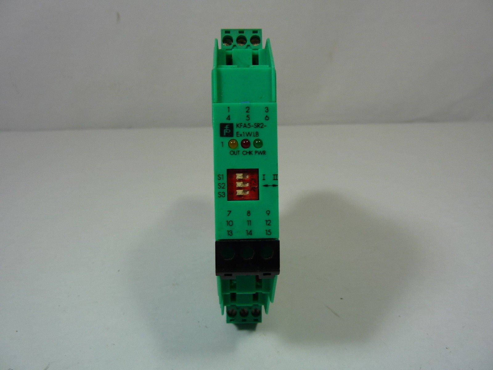 PEPPERL & FUCHS KFA5-SR2-EX1.W.LB LINE Fault Detection (LFD), 115 V AC Supply, (103372), 1-Channel I