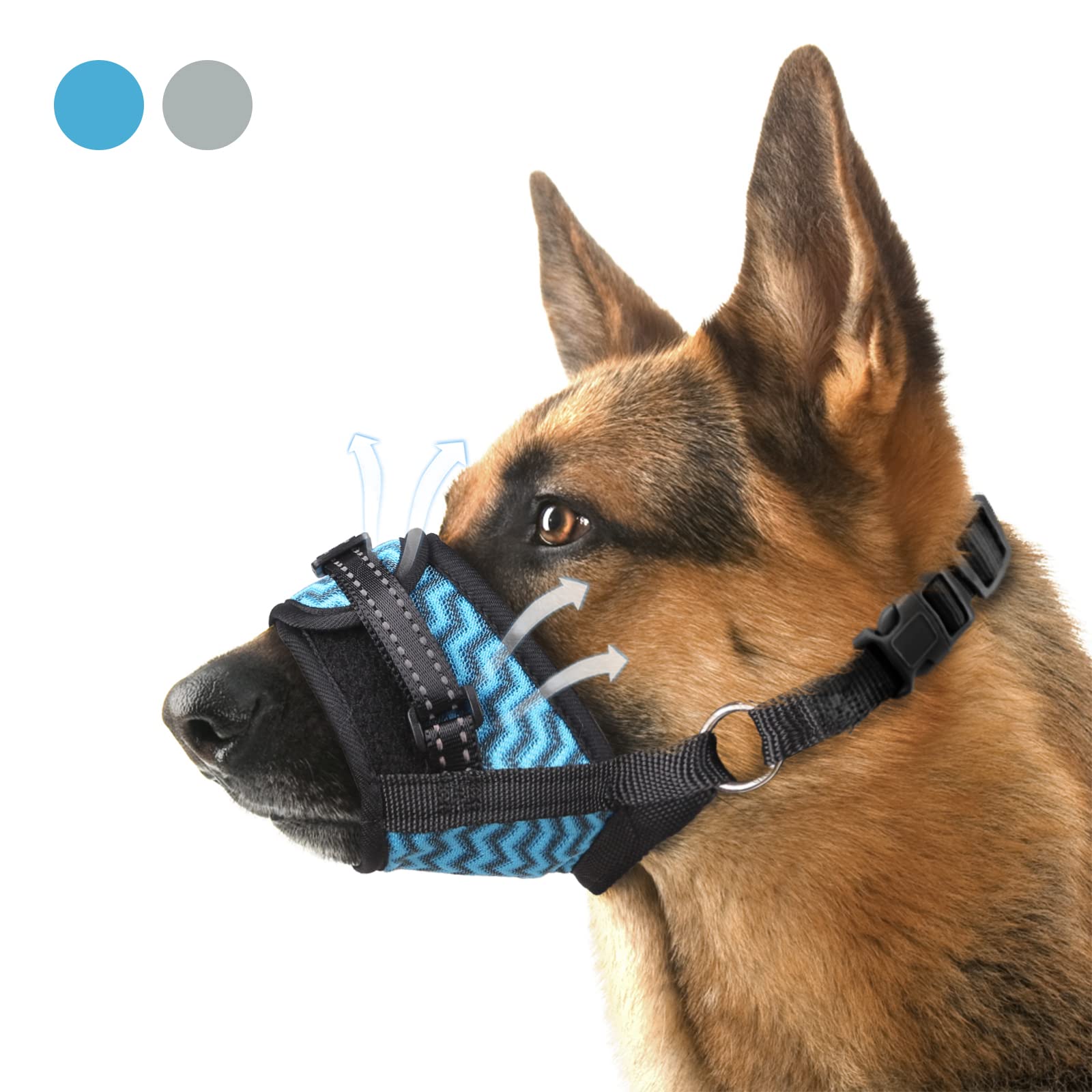 Buy Marnonsis Dog Muzzle, Soft Breathable Dog Muzzle for Large Dogs