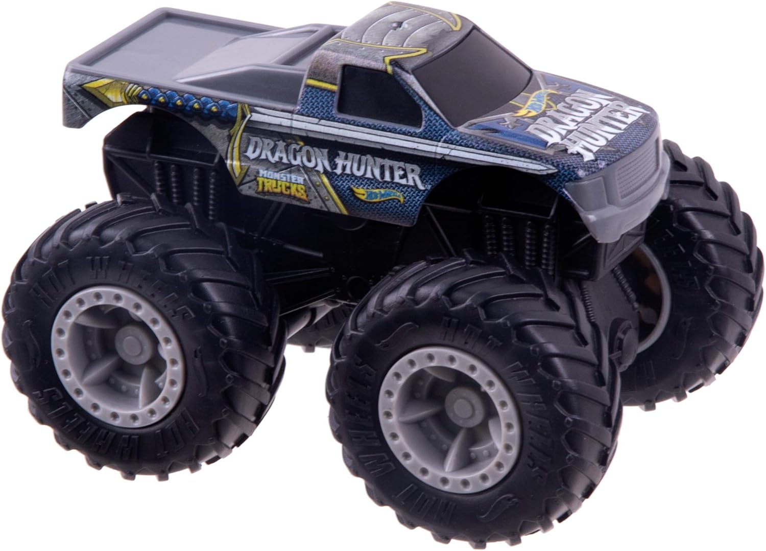 Hot Wheels Monster Trucks 1:43 Rev Tredz 2-Pack - Fire Starter vs Dragon Hunter