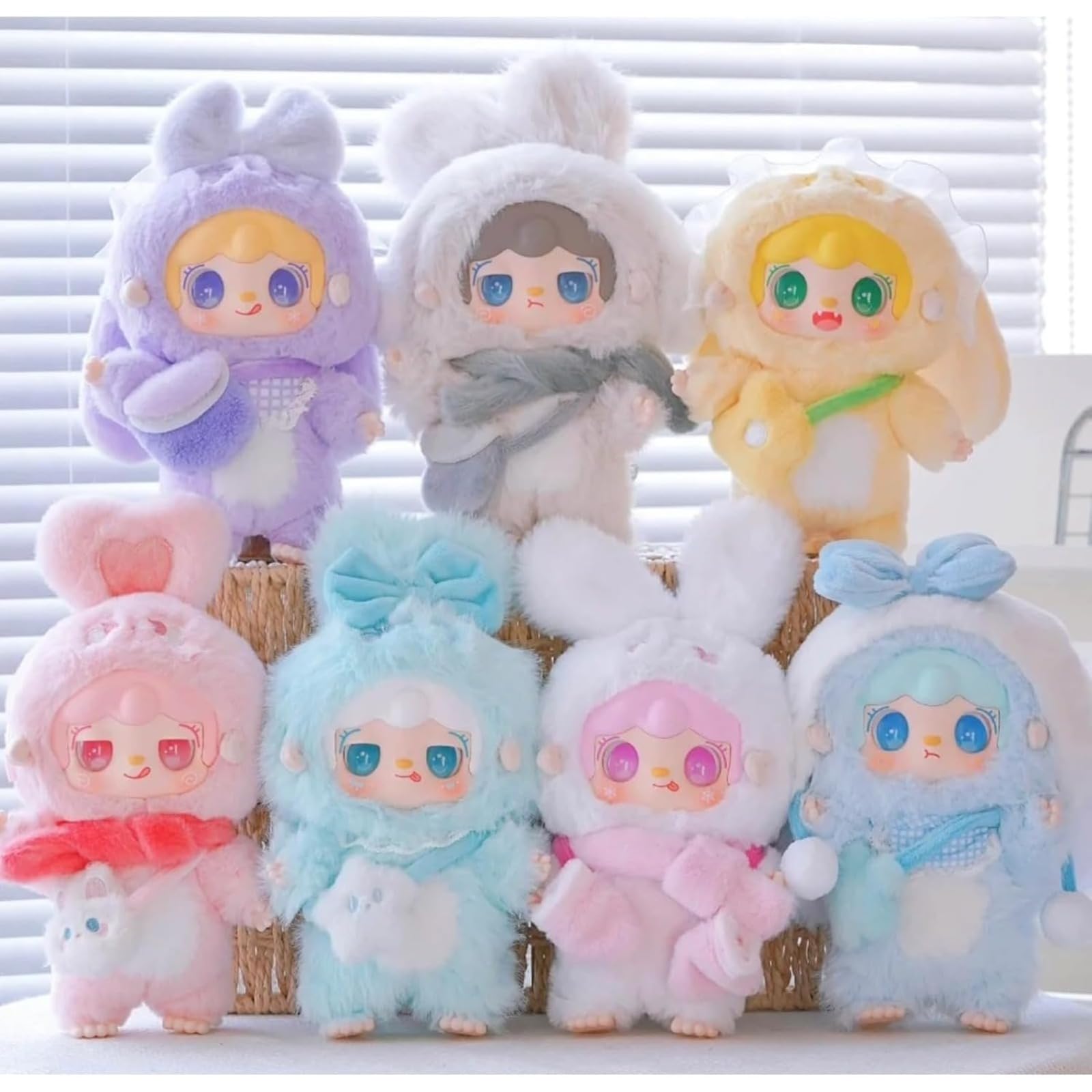 ☆未開封☆ HAPPY FLUFFY シリーズ　ボックス　ぬいぐるみフィギュア Amazon.co.jp: [YAORUI] Yooki 暖かいバニーシリーズ 三代目V3