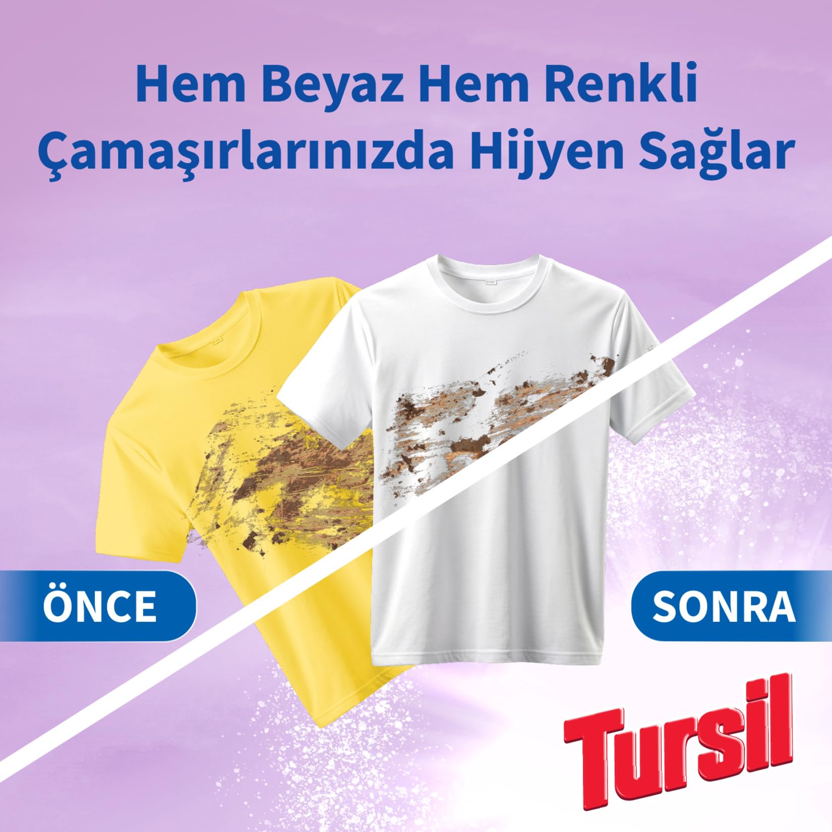 Tursil Matik Toz Çamaşır Deterjanı Oxi Enerji Leylak Bahçesi 4,5 kg 30 Yıkama, Leylak Bahçesi 4.5kg (4 paketi)