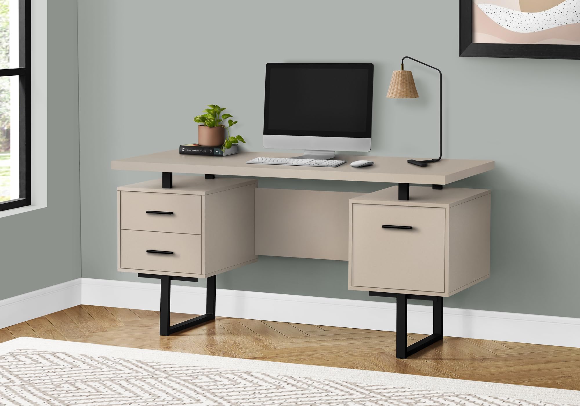 Amazon.com: Monarch Specialties I 7629 Computer Desk, Home Office