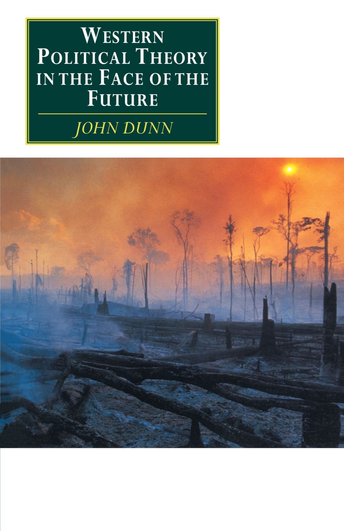 Western Political Theory in the Face of the Future (Canto... - Dunn, John