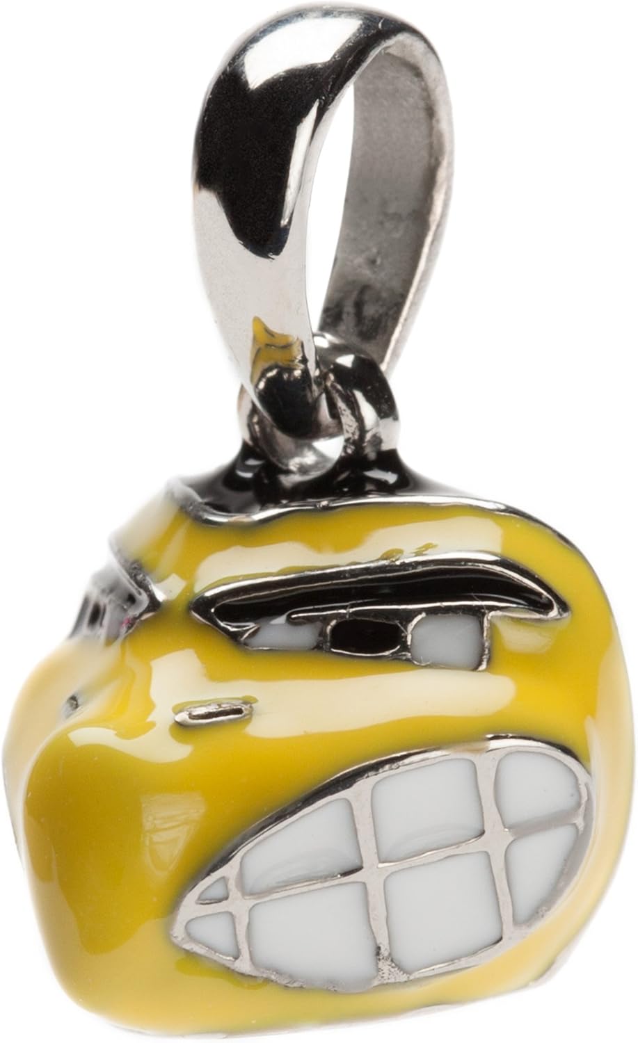 University of Iowa Charm | UI Hawkeyes - Herky the Hawk Bead Charm | Officially Licensed University of Iowa Jewelry | UI Charms | Univeristy of Iowa Gifts | UI Gifts | Stainless Steel