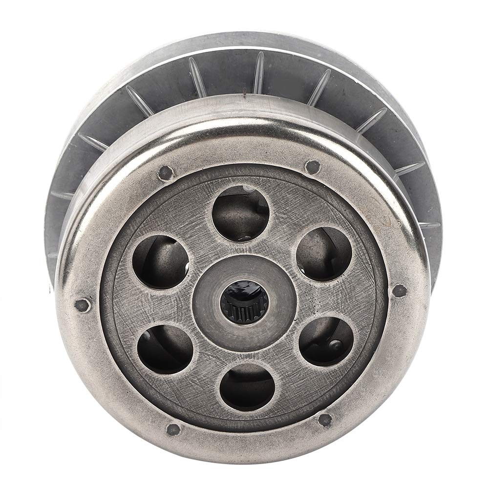 Poulie Entraînée Embrayage Arrière Ensemble D'embrayage Arrière Ensemble D'embrayage Complet Adapté pour LINHAI 250 Scooter Aller Kart ATV 16T Cannelure