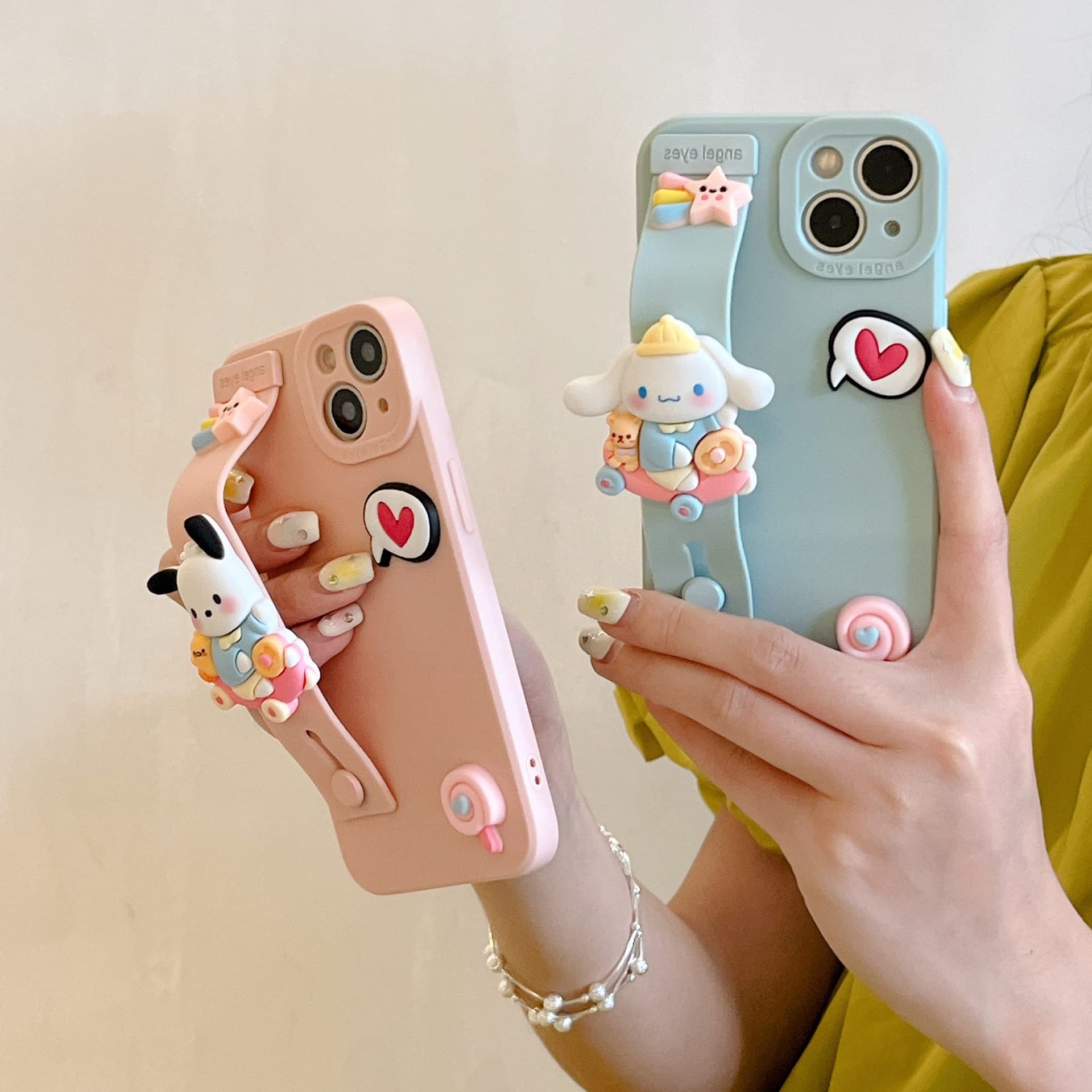 Amazon.co.jp: iphone13proケース ポチャッコ リストストラップ