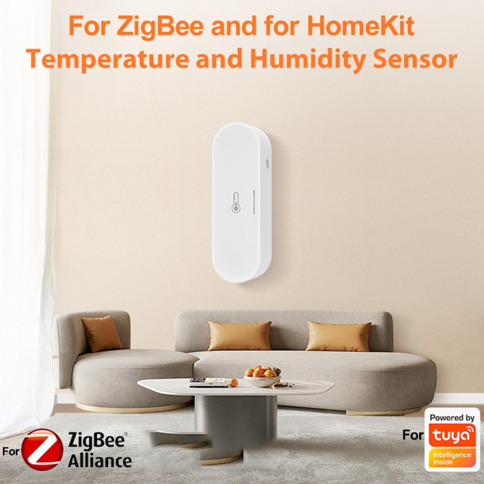 Capteur D’Humidité Du Sol TUYA – Avec Mesure De Température, App Smartphone – Pour Jardin Connecté