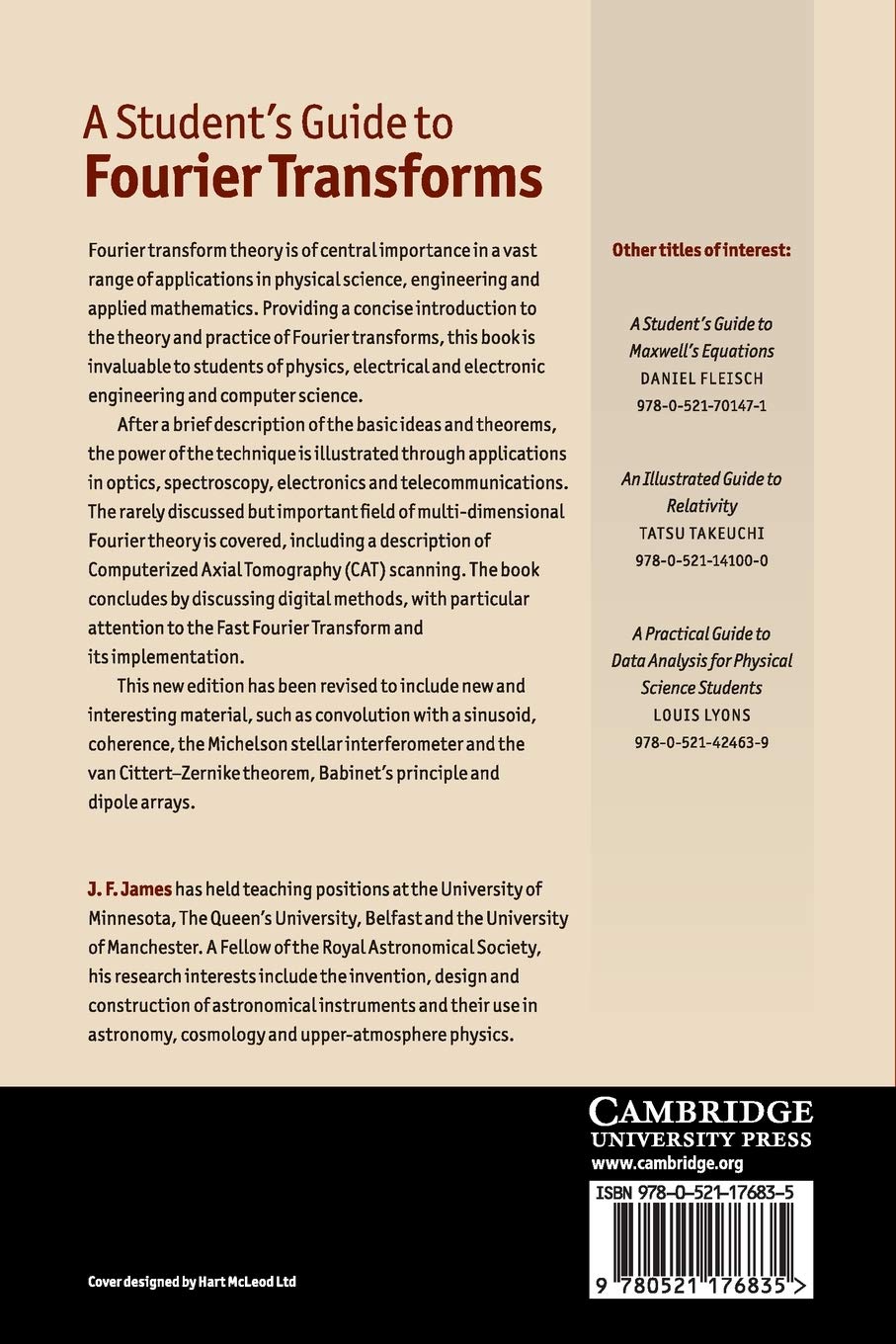 A Student's Guide to Fourier Transforms: With Applications in Physics and Engineering