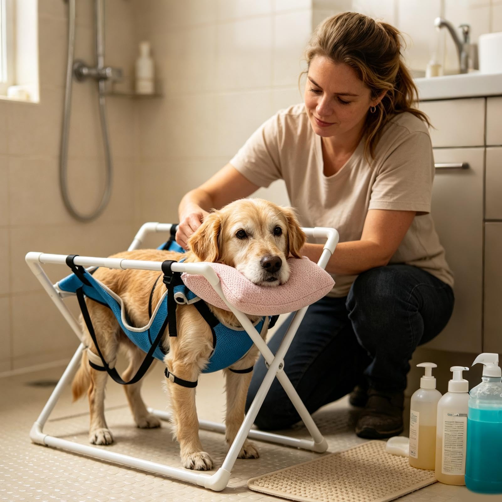 Tappetino per la cura degli animali, panno per la cura degli artigli | Tappetino per la cura del cane, cinghia sicura per artigli, cinghia di fissaggio fissa, soluzione di aiuto antistress