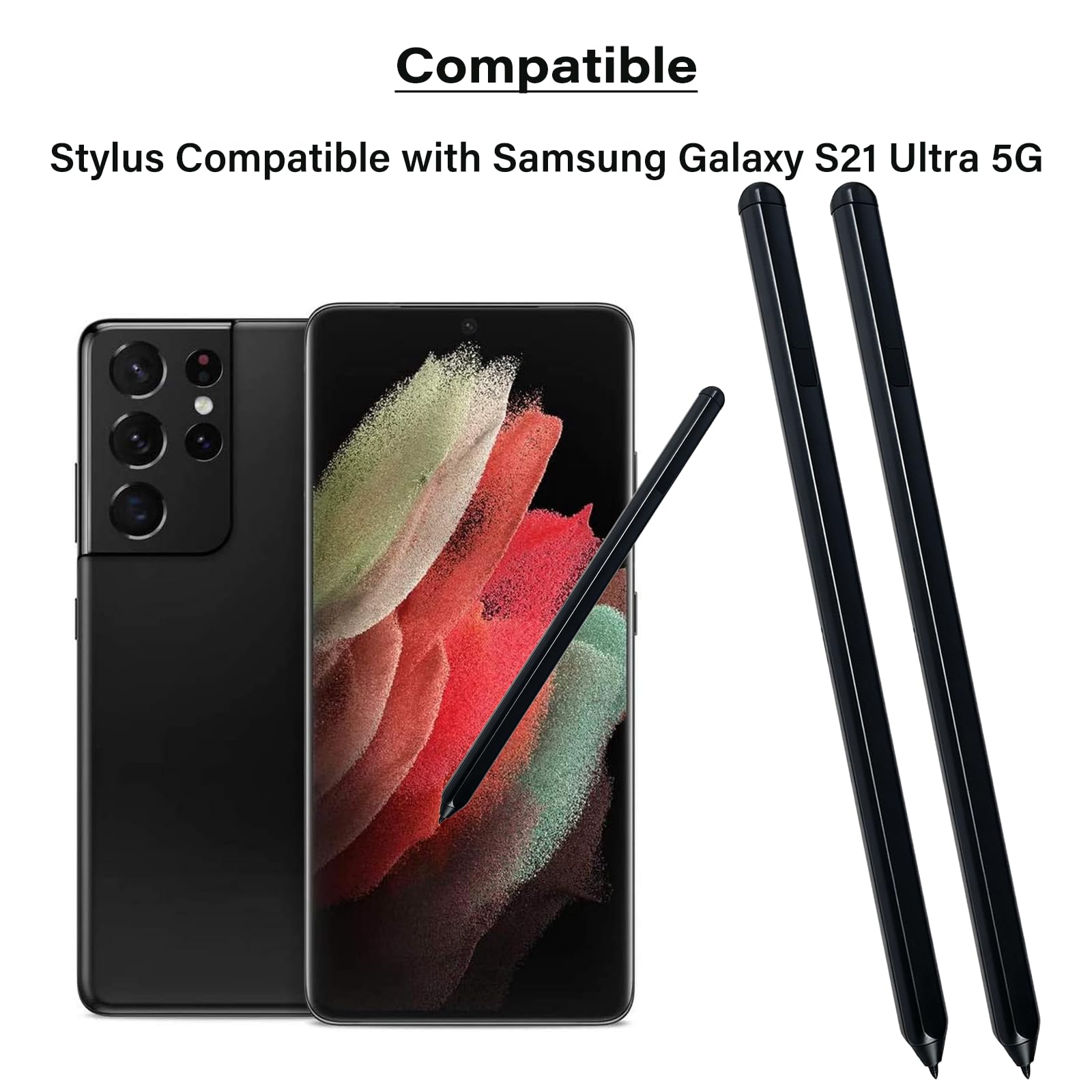 Samsung Galaxy S21 Ultra 5G simフリー Sペン付 Amazon.com: 2Pcs S21 Ultra S Pen Replacement for Samsung Galaxy