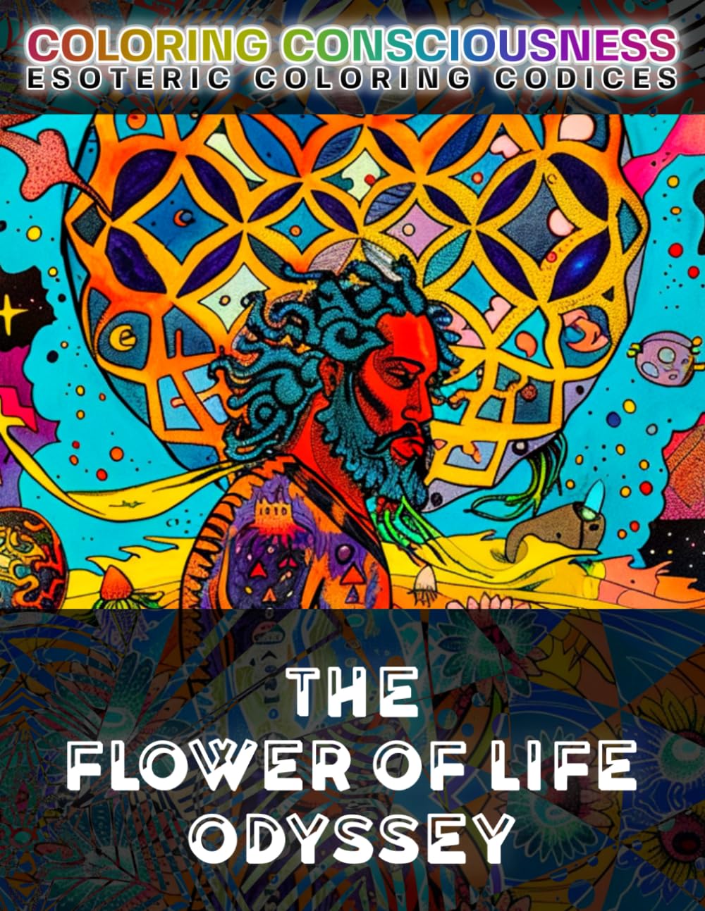 Livre de coloriage Fleur de Vie pour éveiller votre paix intérieure
