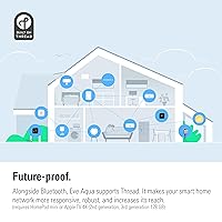 Vista 6 de Eve Aqua – Smart Water Controller for Apple Home app or Siri, irrigate Automatically with schedules, Easy to use, Remote Access, no Bridge