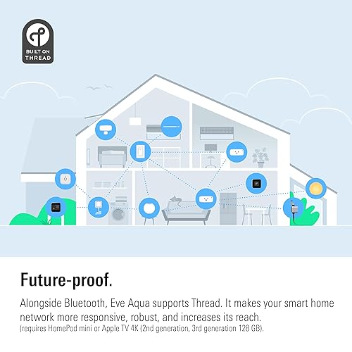 Miniatura 6 de Eve Aqua – Smart Water Controller for Apple Home app or Siri, irrigate Automatically with schedules, Easy to use, Remote Access, no Bridge,