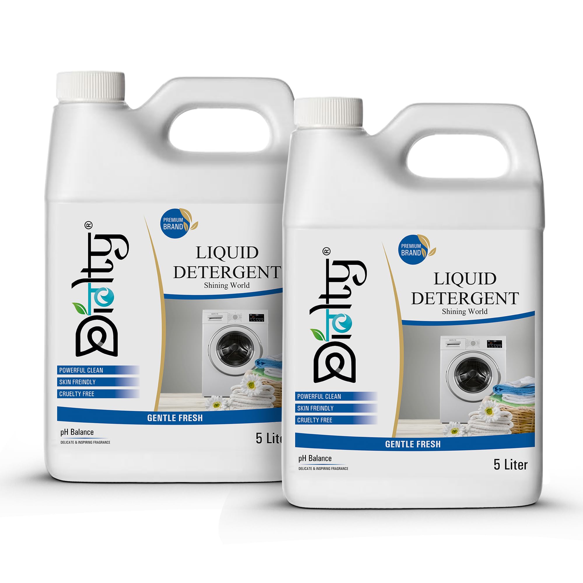 Diolty Liquid Detergent, Laundry Liquid Suitable For Top Load & Front Load Washing Machine, Bucket & Biodegradable, Non-Toxic, Eco-Friendly 10L (Fresh)-image-13