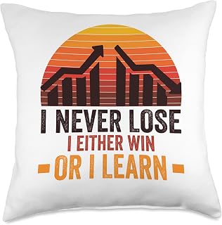 Vintage Chart Candles Trading Stock Trading Crypto Trader Throw Pillow